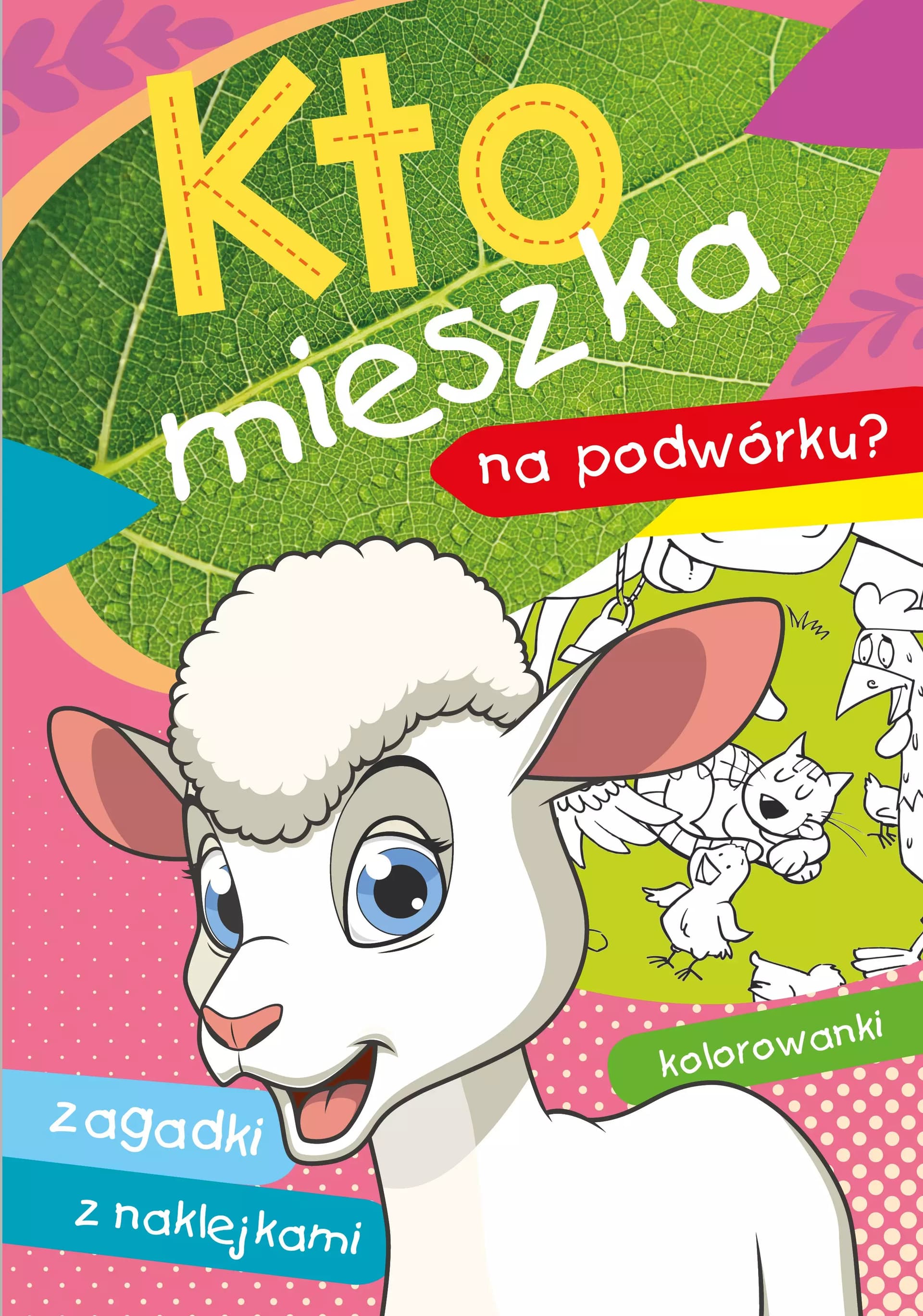 Książka edukacyjna Kto mieszka na podwórku? Skrzat 16 stron