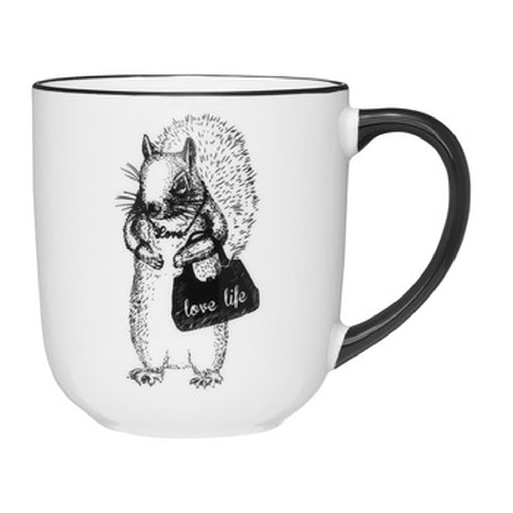 Kubek ceramiczny Bonzoo 300 ml z motywem wiewiórki