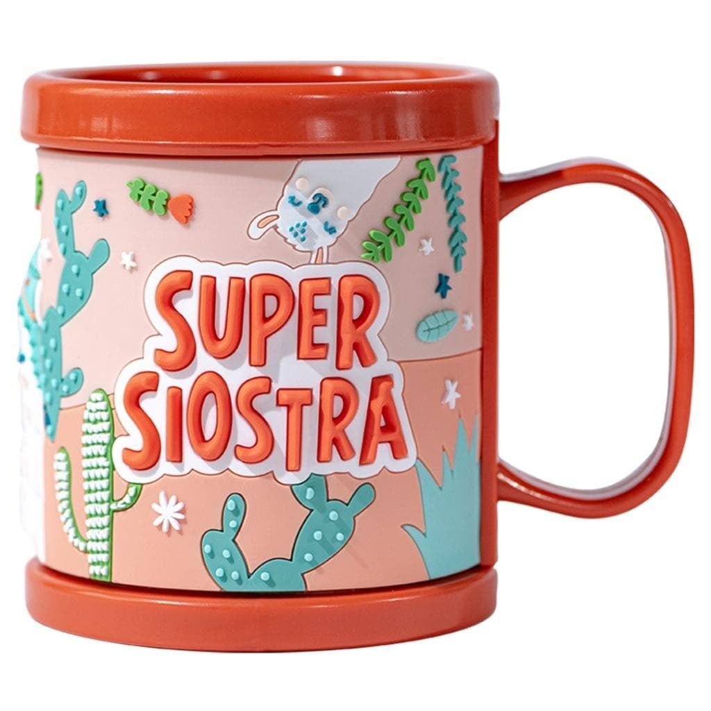 Kubek dla dziecka Super Siostra 3D 300 ml