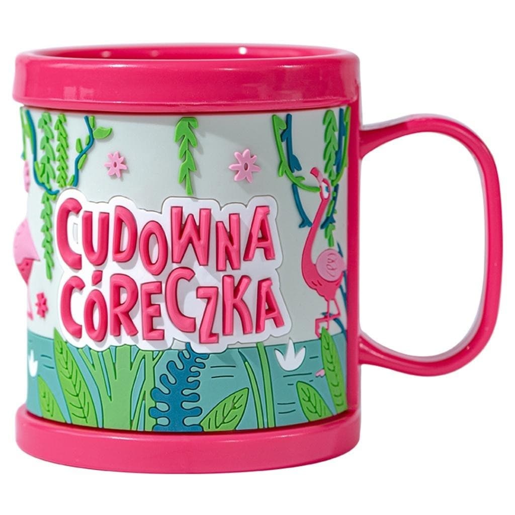 Kubek dla dziecka z efektem 3D Cudowna Córeczka 300 ml