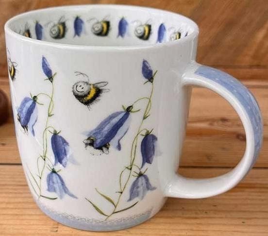 Kubek ceramiczny Pszczoły i Dzwonki 400 ml