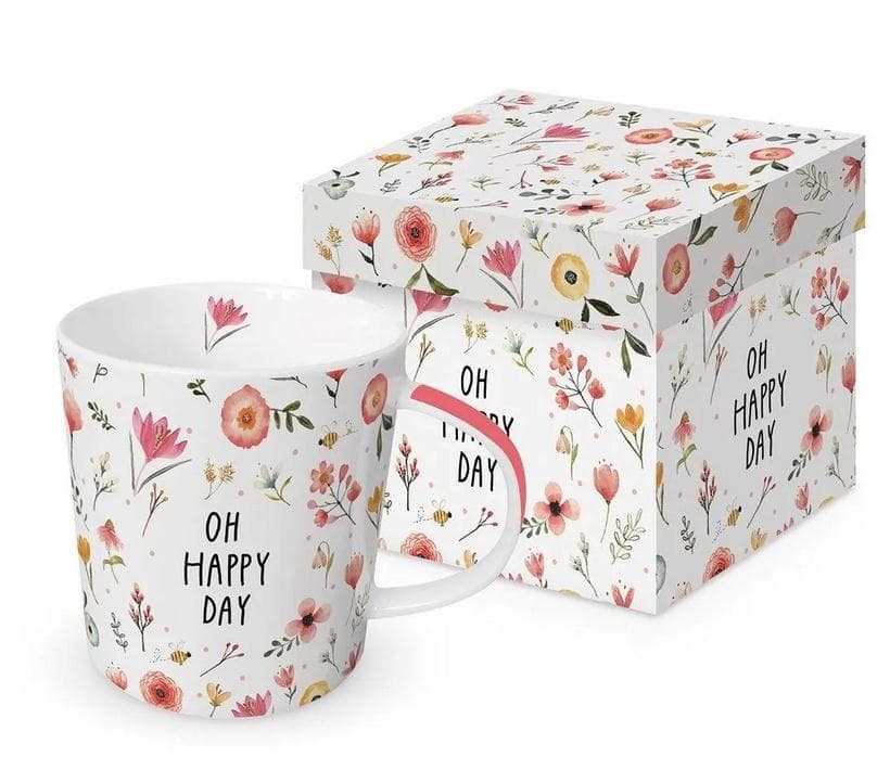 Kubek porcelanowy Oh Happy Day 350 ml