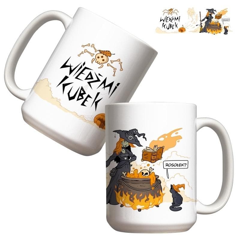 Kubek ceramiczny Wiedźmi 440 ml
