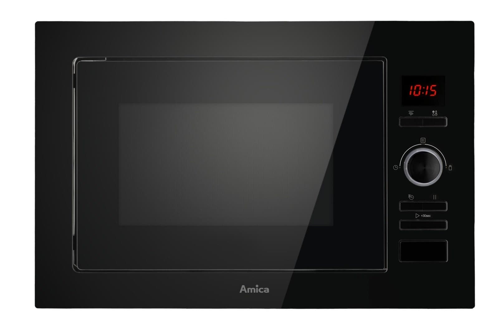 Kuchenka mikrofalowa AMICA AMMB25E3GB z grillem i termoobiegiem