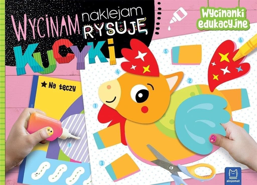Kucyki. Wycinanki edukacyjne dla dzieci