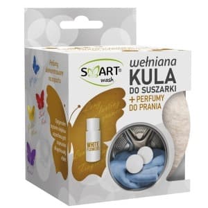Smart Wash Kula do suszarki z wełny White Flowers Perfumy 20 ml