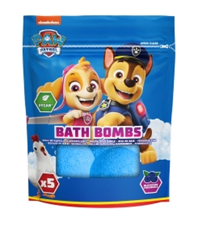Paw Patrol Kule Musujące Jeżyna 5 x 50 g