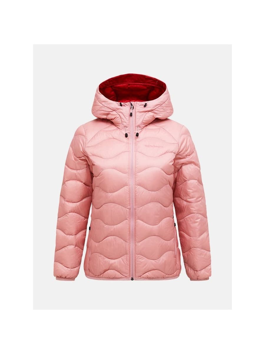 Kurtka Damska Puchowa Peak Performance Helium Down Hood Jacket Różowy