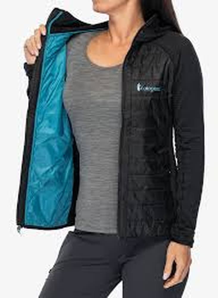 Kurtka hybrydowa damska Cotopaxi Capa Hybrid Insulated Hooded Jacket - czarna