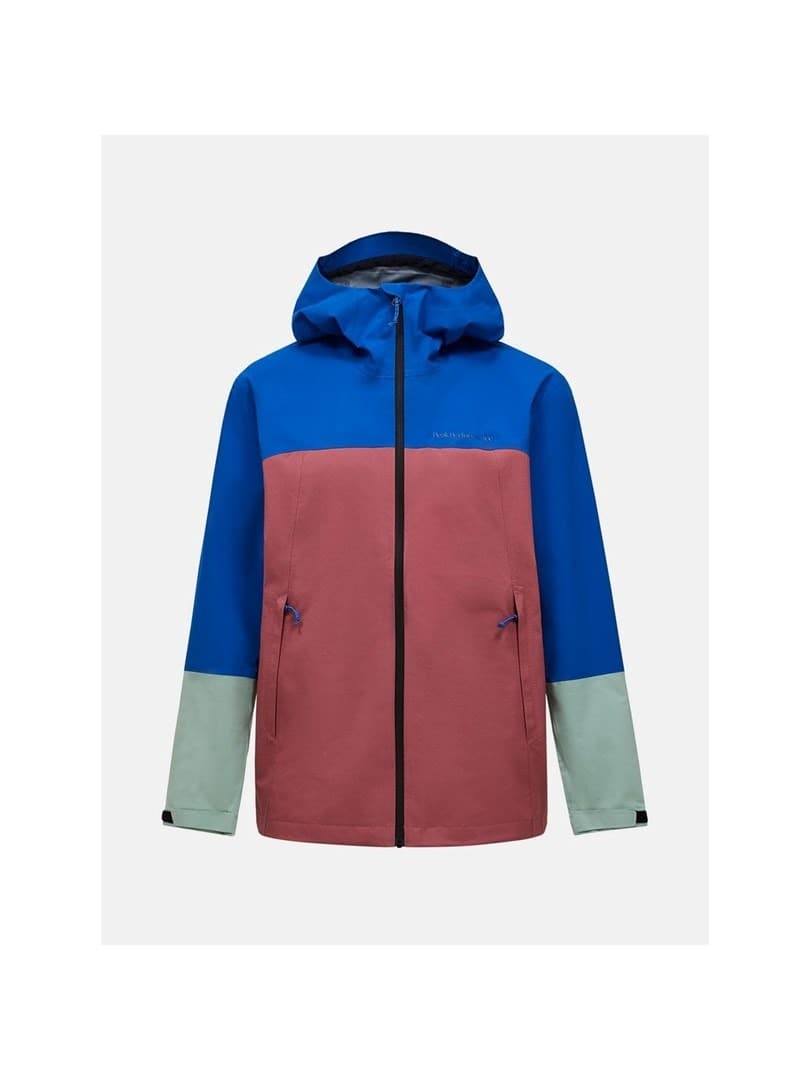 Kurtka męska PEAK PERFORMANCE M Trail Hipe 2.5L Shell Jacket, niebieska, rozmiar L