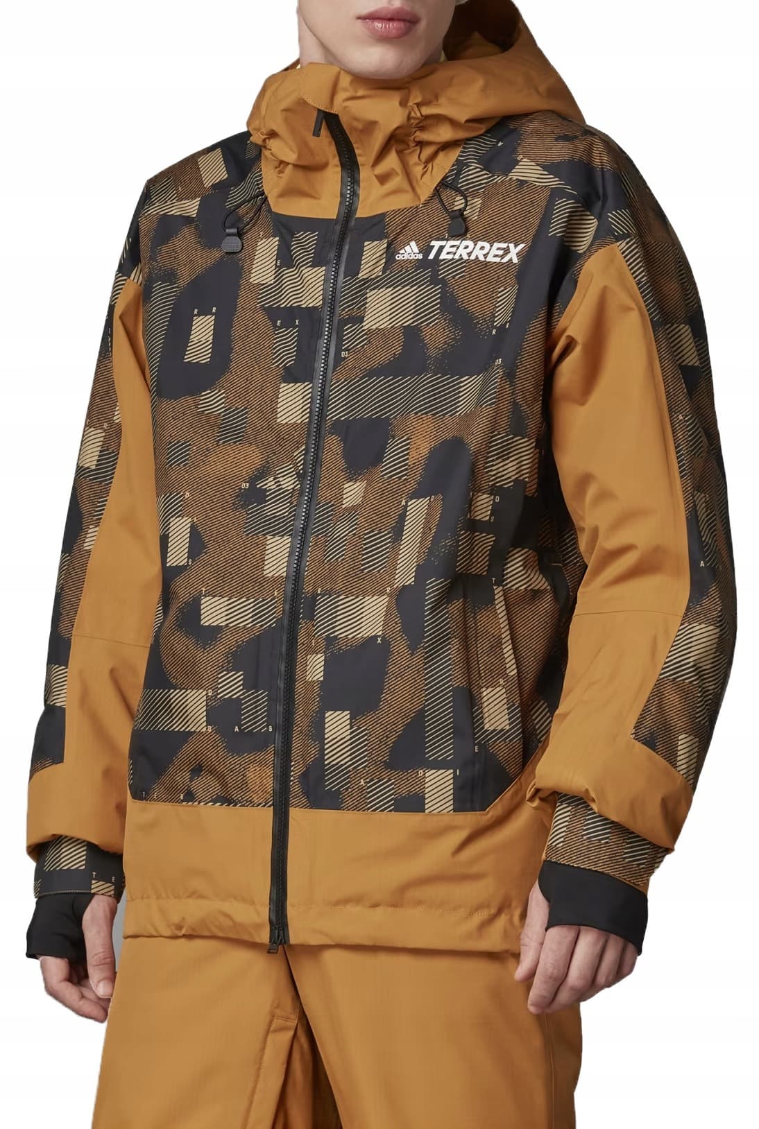 Kurtka narciarska adidas TERREX Techrock 3L GORE-TEX C-Knit - preyel