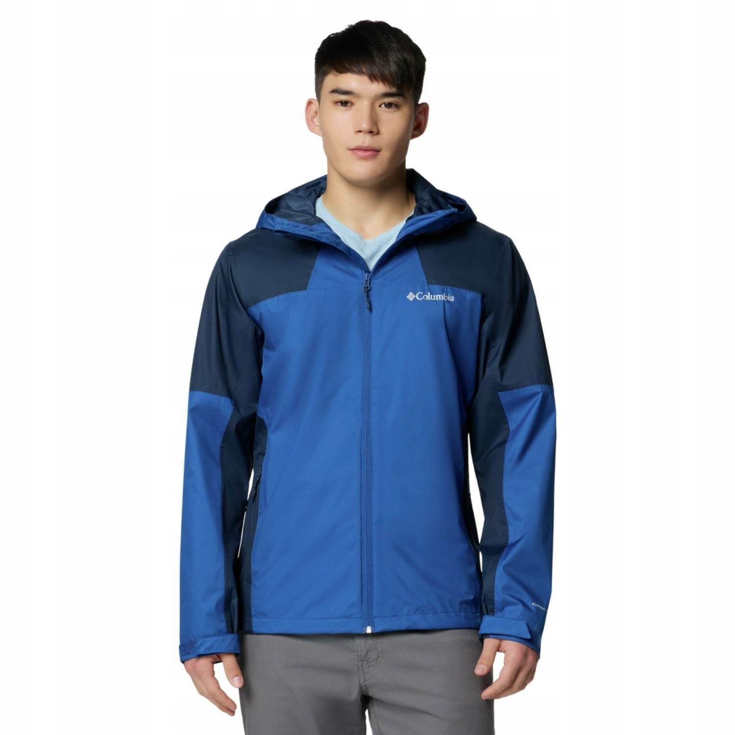 Kurtka przeciwdeszczowa Columbia Inner Limits III Jacket - mountain blue/collegiate navy