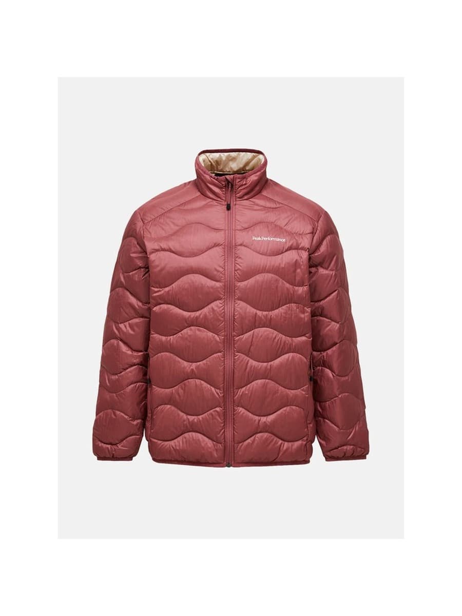 Kurtka puchowa męska PEAK PERFORMANCE M Helium Down Jacket czerwona - Rozmiar M