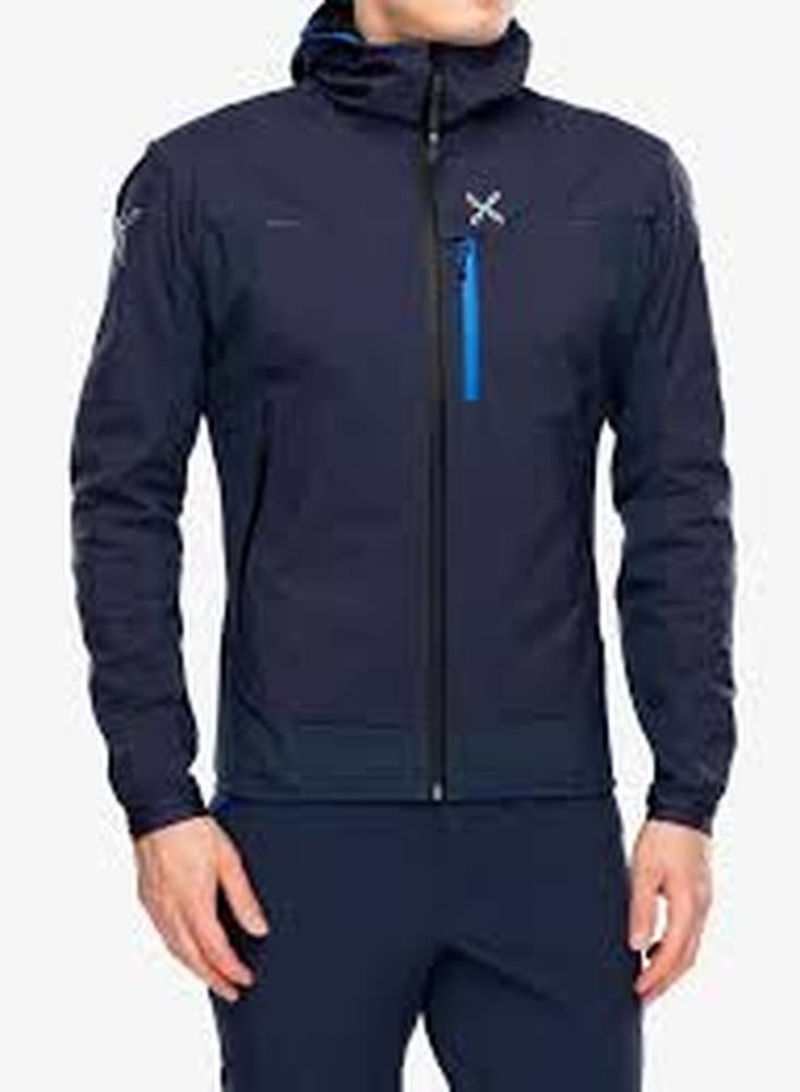 Kurtka softshell Montura Air Action Hybrid Jacket - grafitowy niebieski/niebieski, rozmiar S