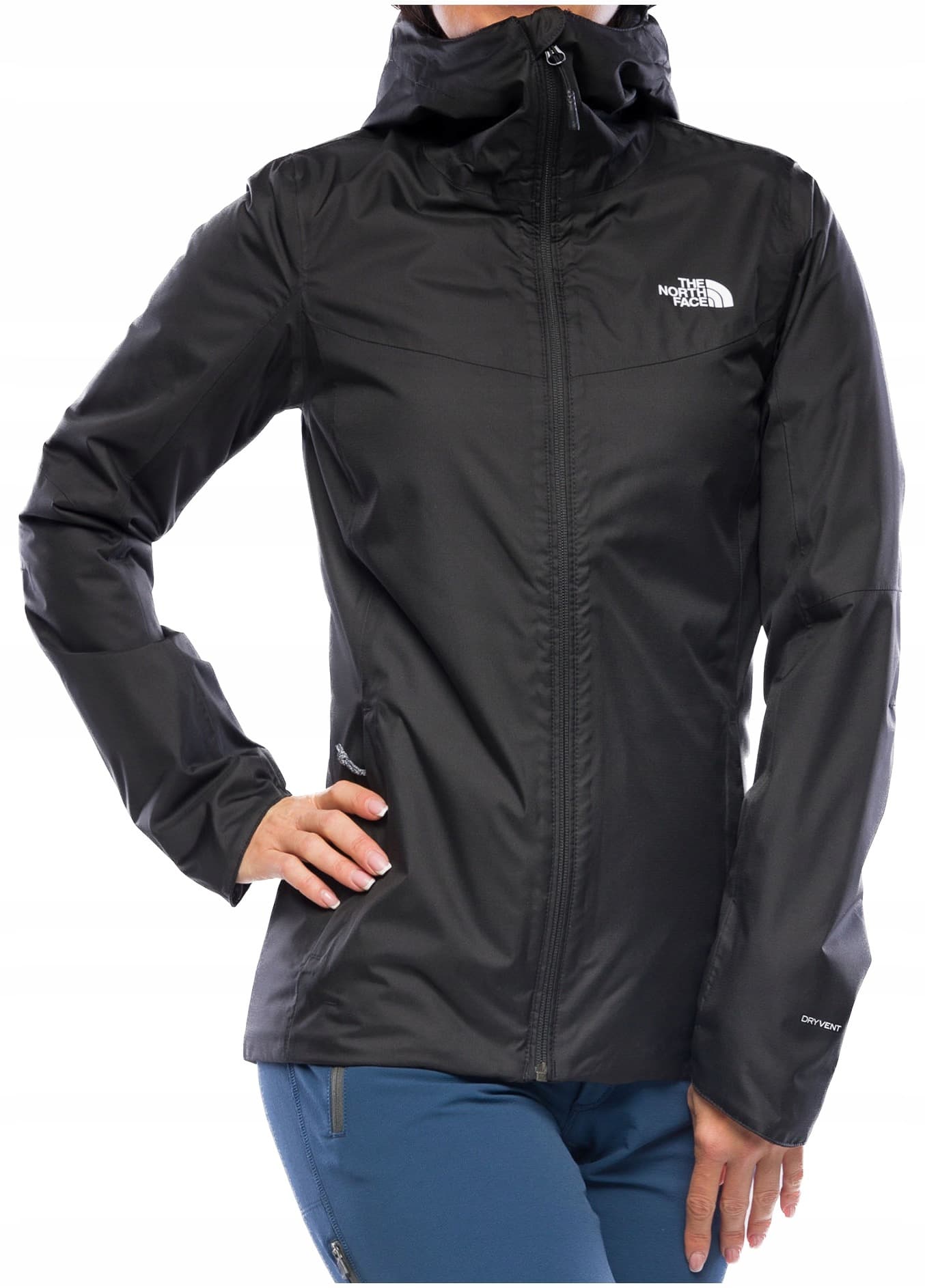 Kurtka z membraną The North Face Quest Mono Jacket - tnf black, rozmiar m