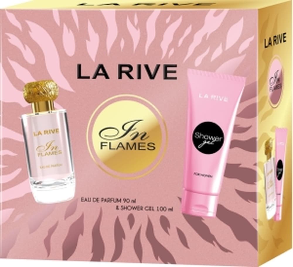 Zestaw La Rive In Flames woda perfumowana i żel pod prysznic