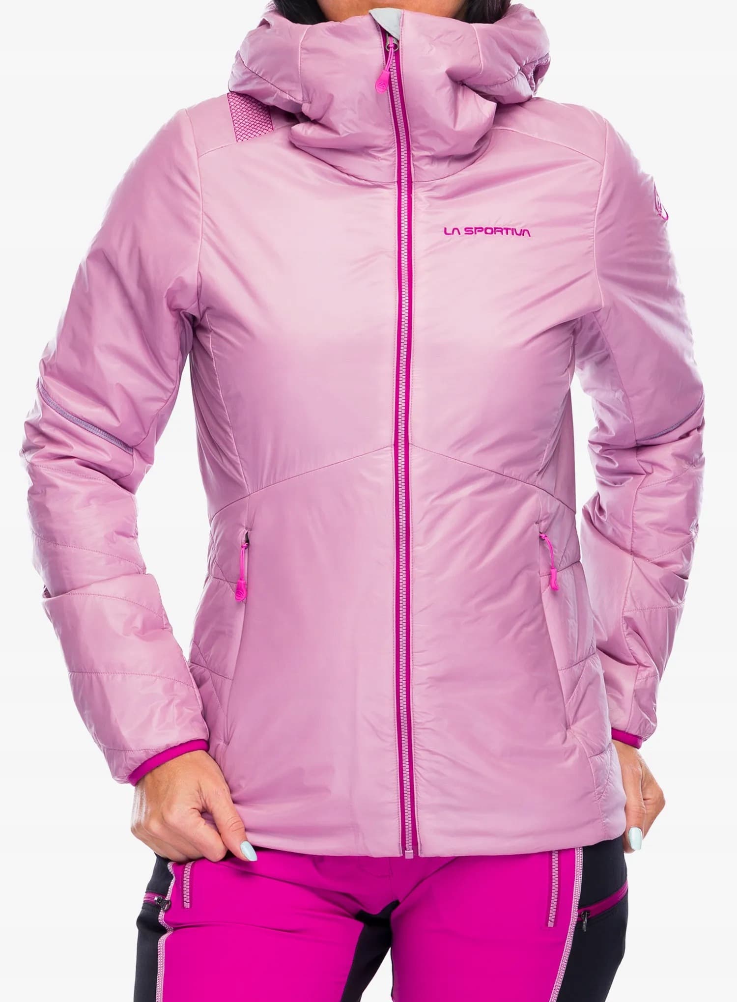 La Sportiva Alpine Guide Primaloft Hoody - damska kurtka ocieplana, kolor rose