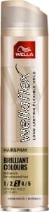 Lakier do włosów Wella Wellaflex Brilliant Colors mocny 250 ml