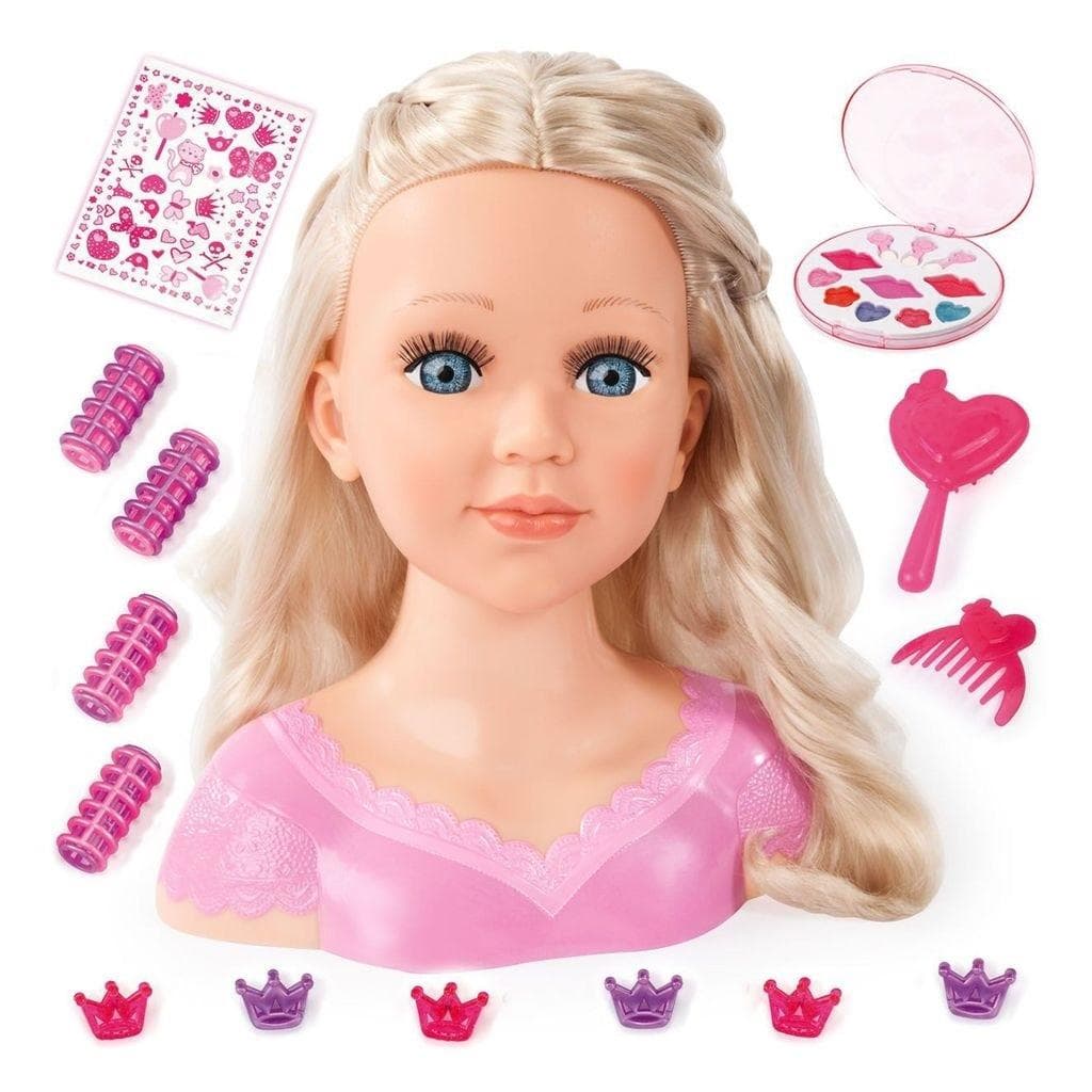 Głowa do stylizacji Charlene Super Model z akcesoriami