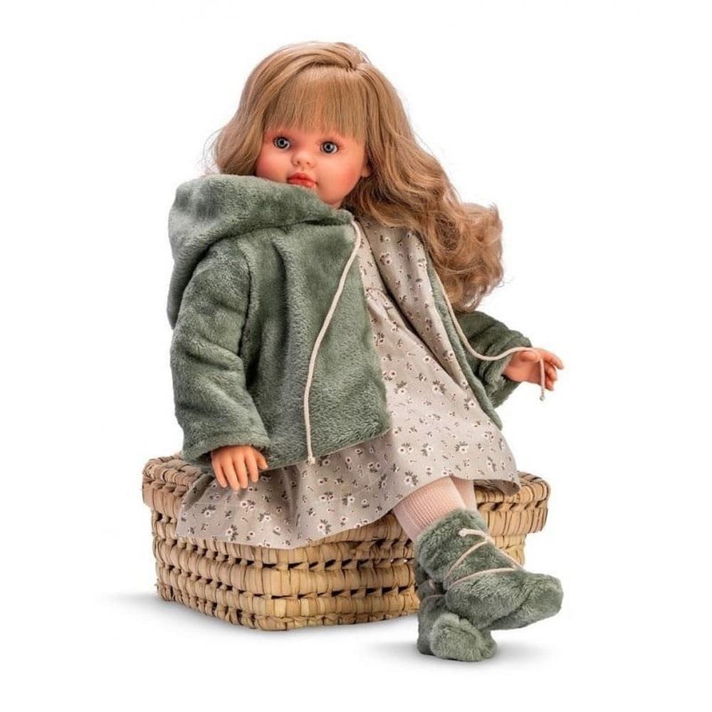 Lalka hiszpańska Pepa 57 cm z blond włosami