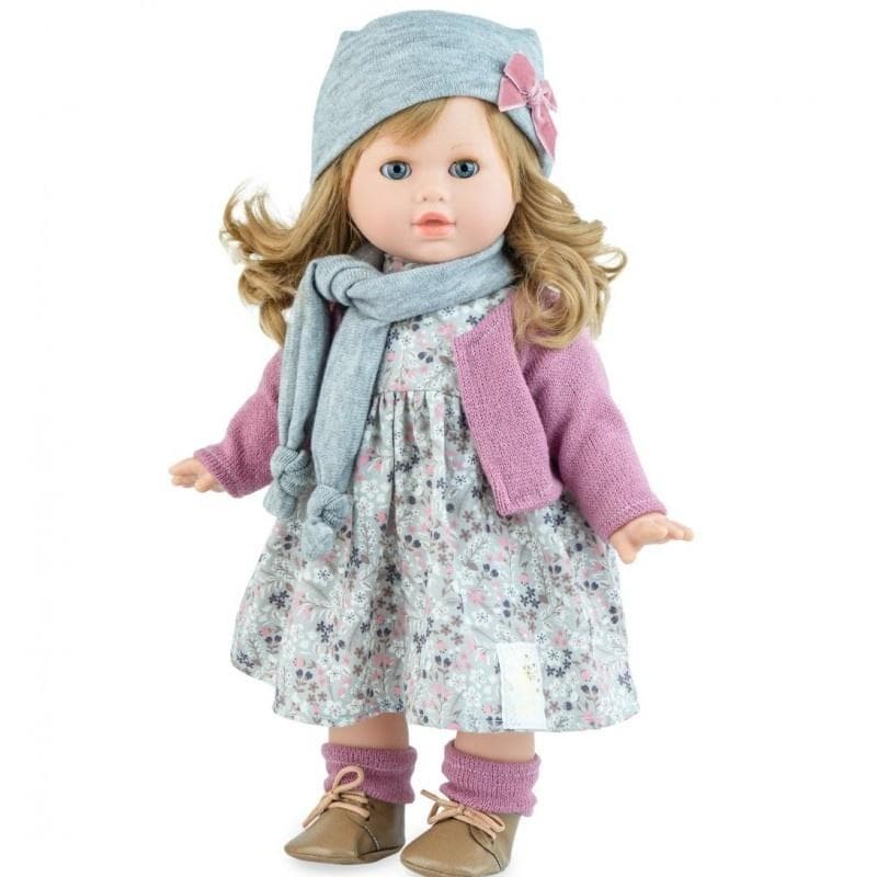 Lalka hiszpańska Tina Violet 42 cm z akcesoriami