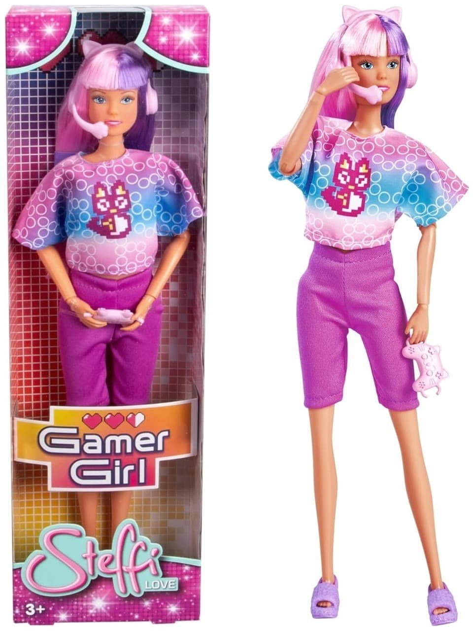 Lalka Steffi Gamer Girl 29 cm