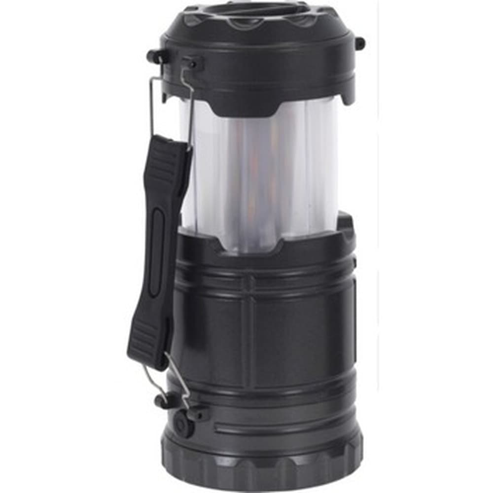 Lampa kempingowa LED z efektem płomienia, 2W, 30 lm, biała/brązowa