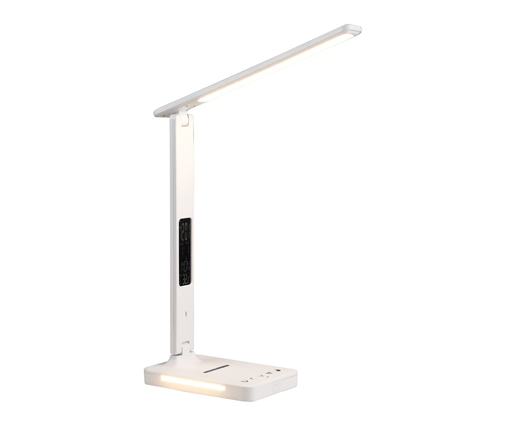 Lampa stołowa LED Avide ABLDL-ODL-7W, Biała, 7W, 350lm, z baterią 1200mAh