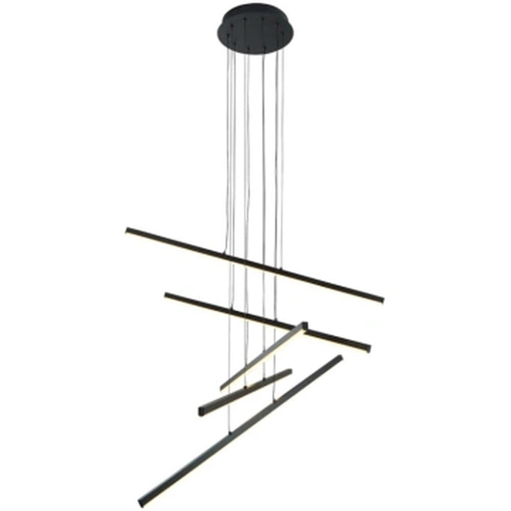 Lampa wisząca LED SIBIU 60W 4000K Czarna