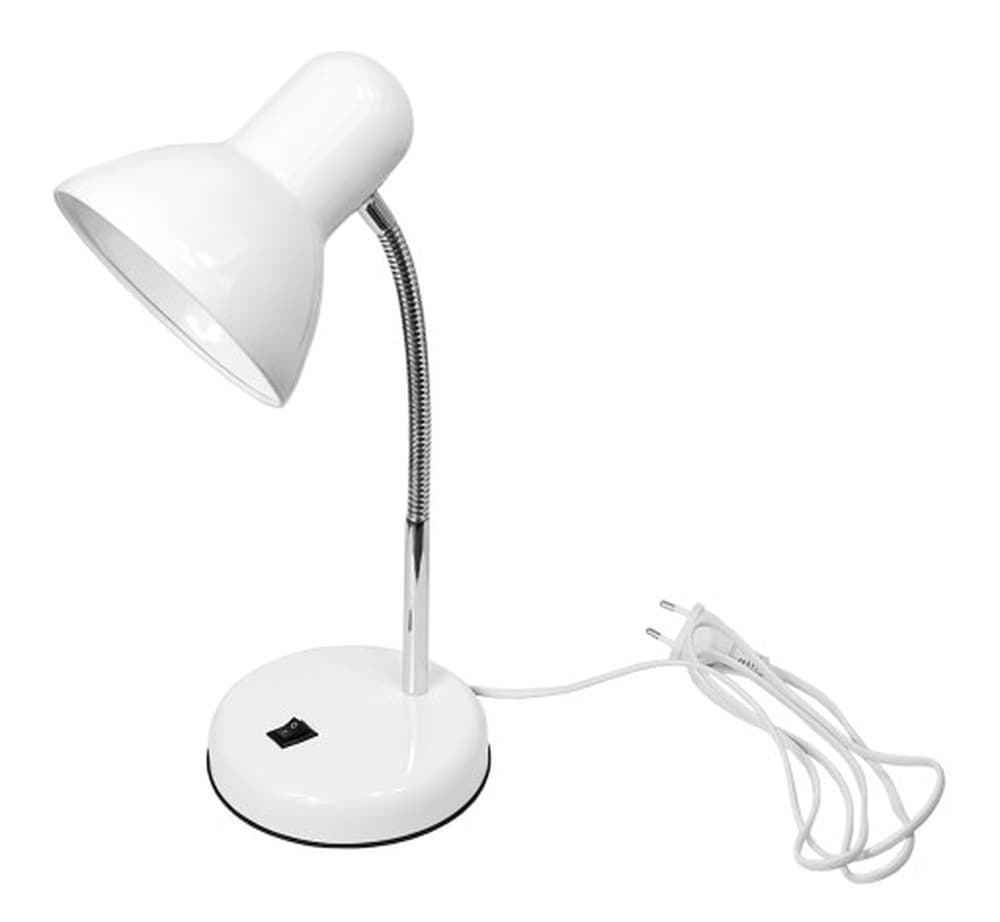 Lampka biurkowa regulowana biała
