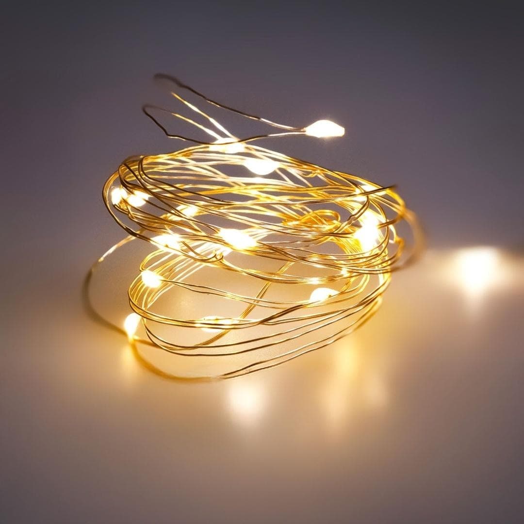 Lampki LED dekoracyjne na druciku