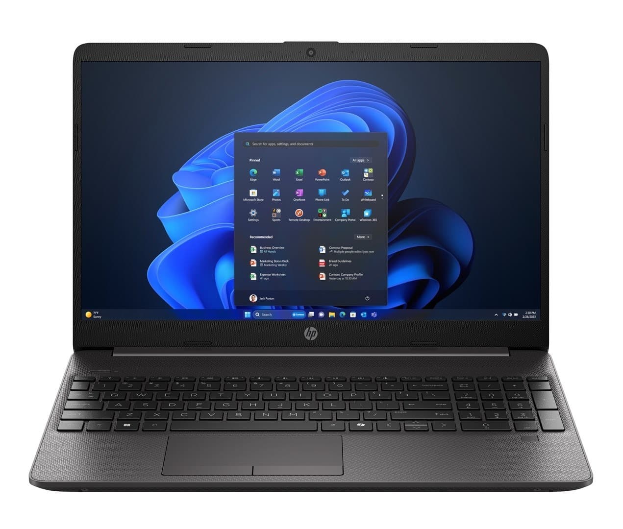 Laptop HP 250 z procesorem Intel Core 5-120U, 15,6 cala, 8 GB RAM, 512 GB SSD, Windows 11 Pro