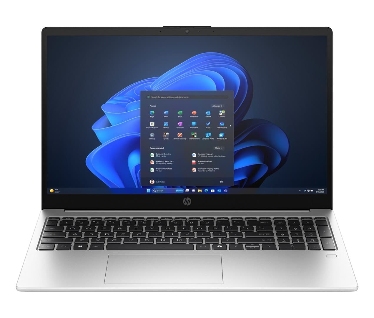 Laptop HP 255R G10 15.6" FHD Ryzen 5 7535U 8GB 512GB SSD DOS
