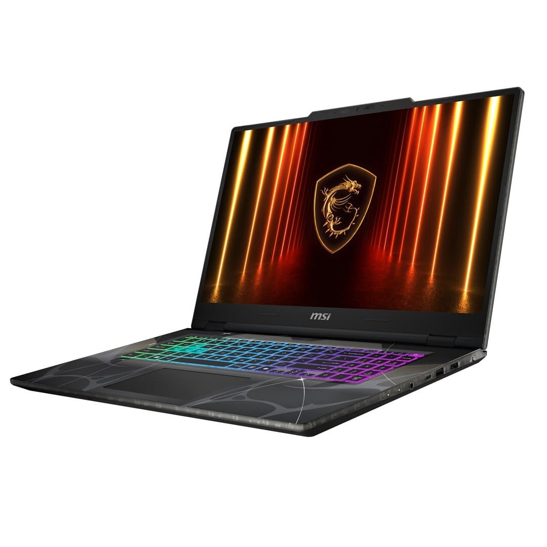 Laptop MSI Cyborg 15 B13WGKG z ekranem 15.6 cala FHD 144Hz, procesorem Intel i7-13620H, 16GB DDR5 RAM, dyskiem SSD 1TB i kartą graficzną GeForce RTX 5070 8GB, bez systemu operacyjnego