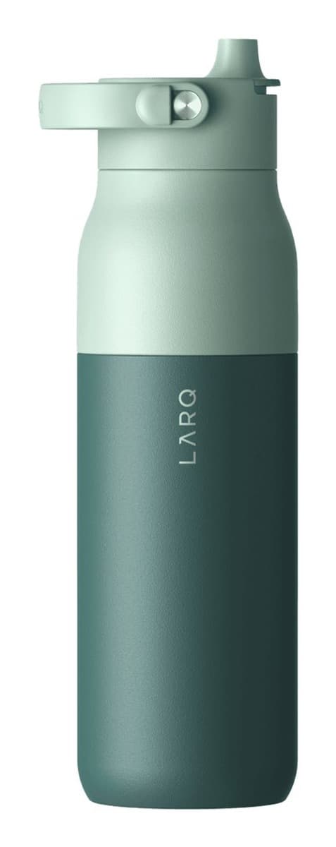 LARQ Bottle PureVis 2 - inteligentna, samoczyszcząca butelka filtrująca UV-C 680ml, zielona