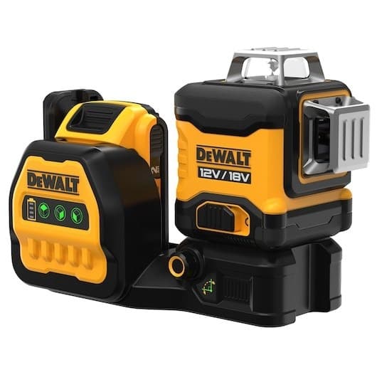 Laser krzyżowy Dewalt zielona wiązka 30 m