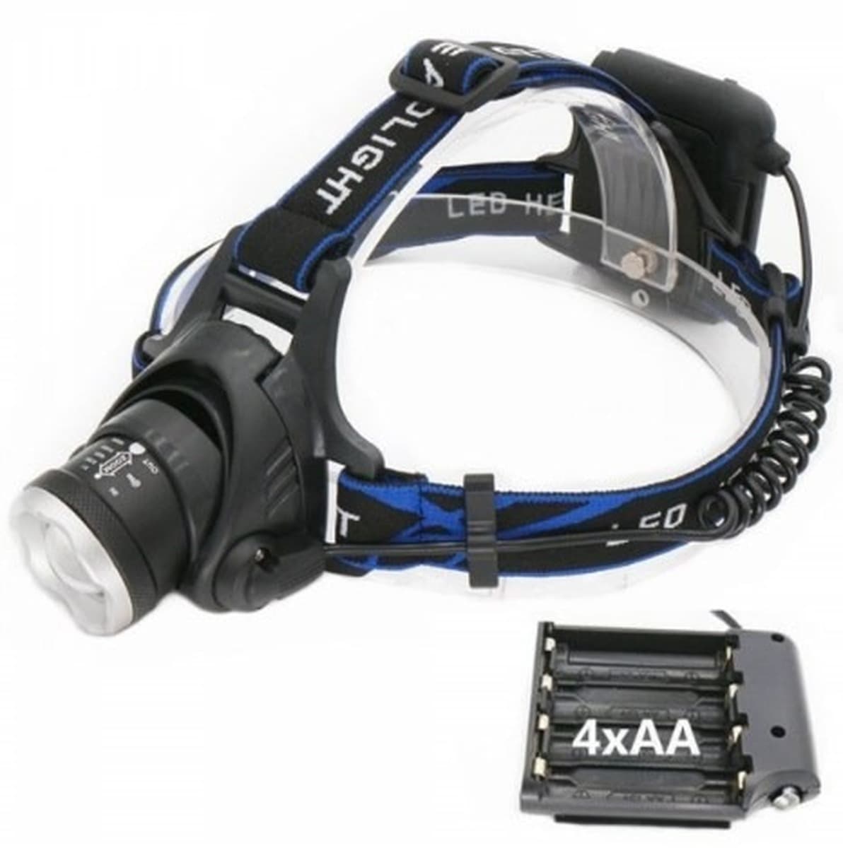 Latarka czołowa Esperanza Orion EOT005 300m 3W LED aluminiowa