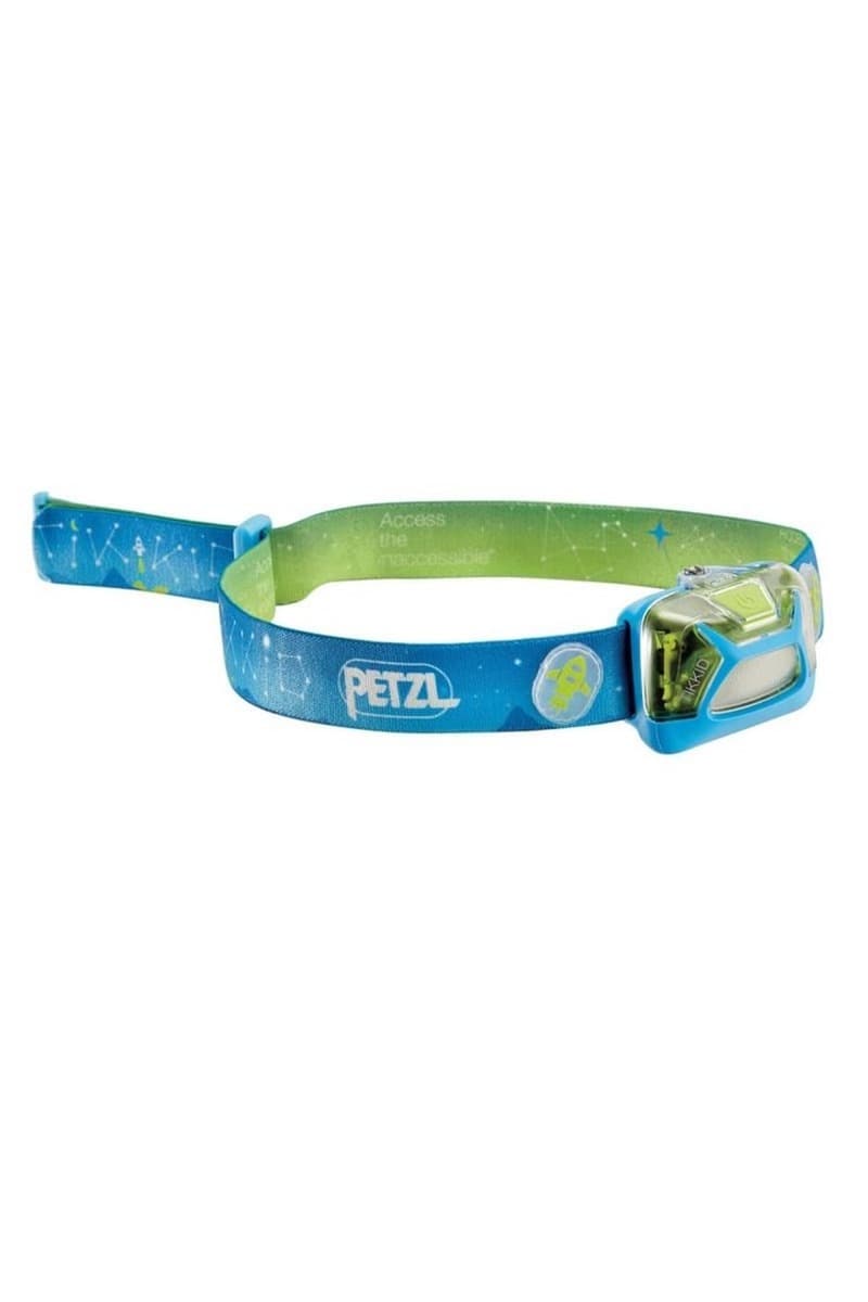Latarka czołowa LED TIKKID Petzl dla dzieci 3 tryby niebieska