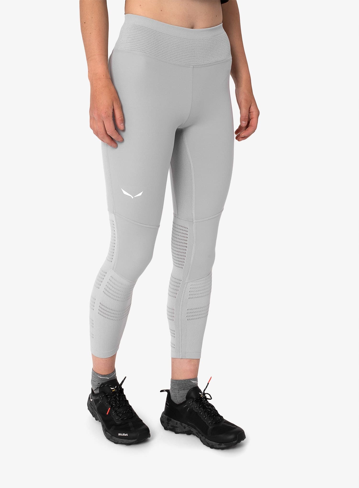Legginsy damskie Salewa Pedroc Dry Resp Hybrid - alloy rozmiar M/L