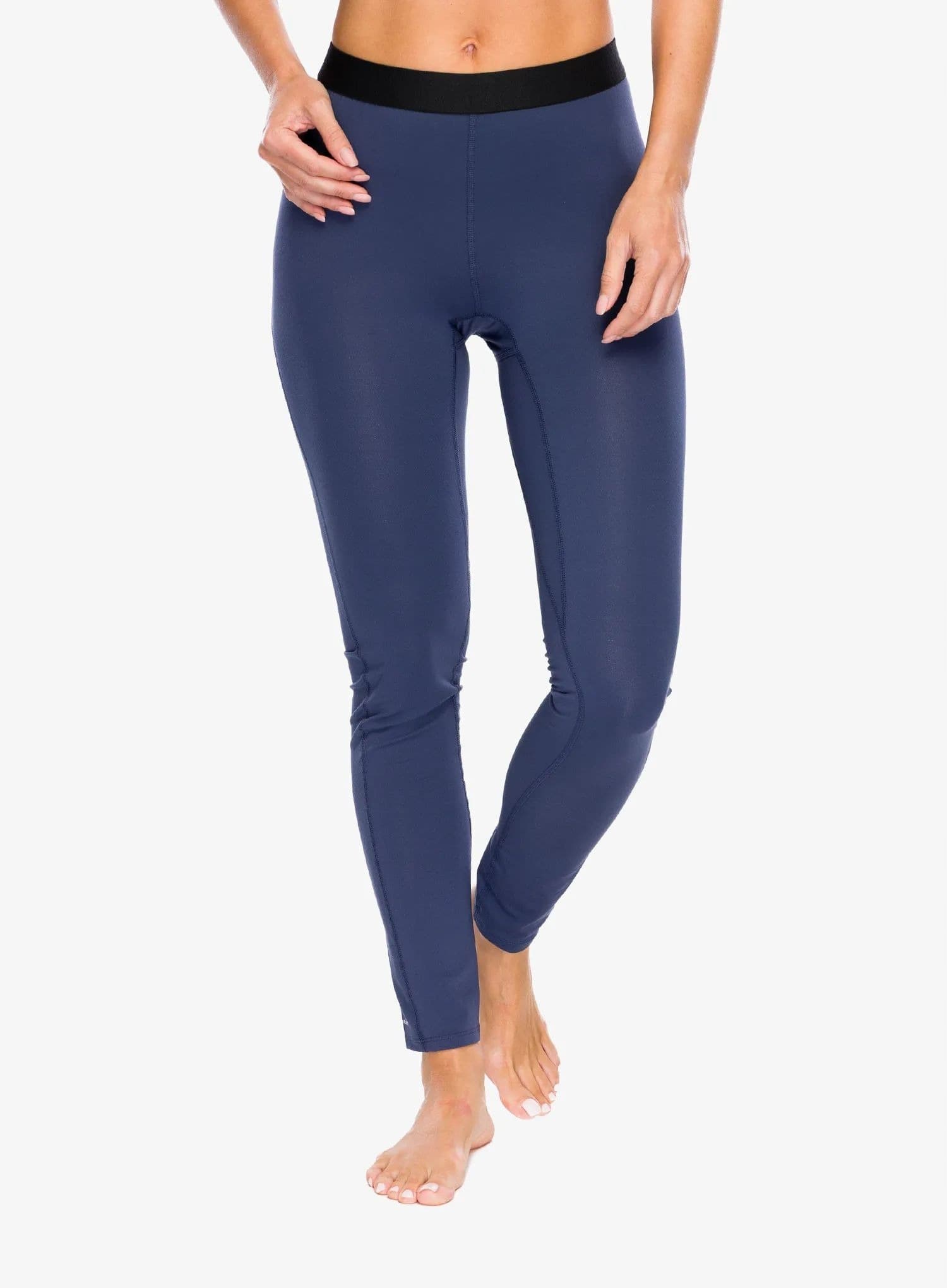 Legginsy termoaktywne damskie Columbia Midweight Stretch Tight - nocturn, rozmiar S
