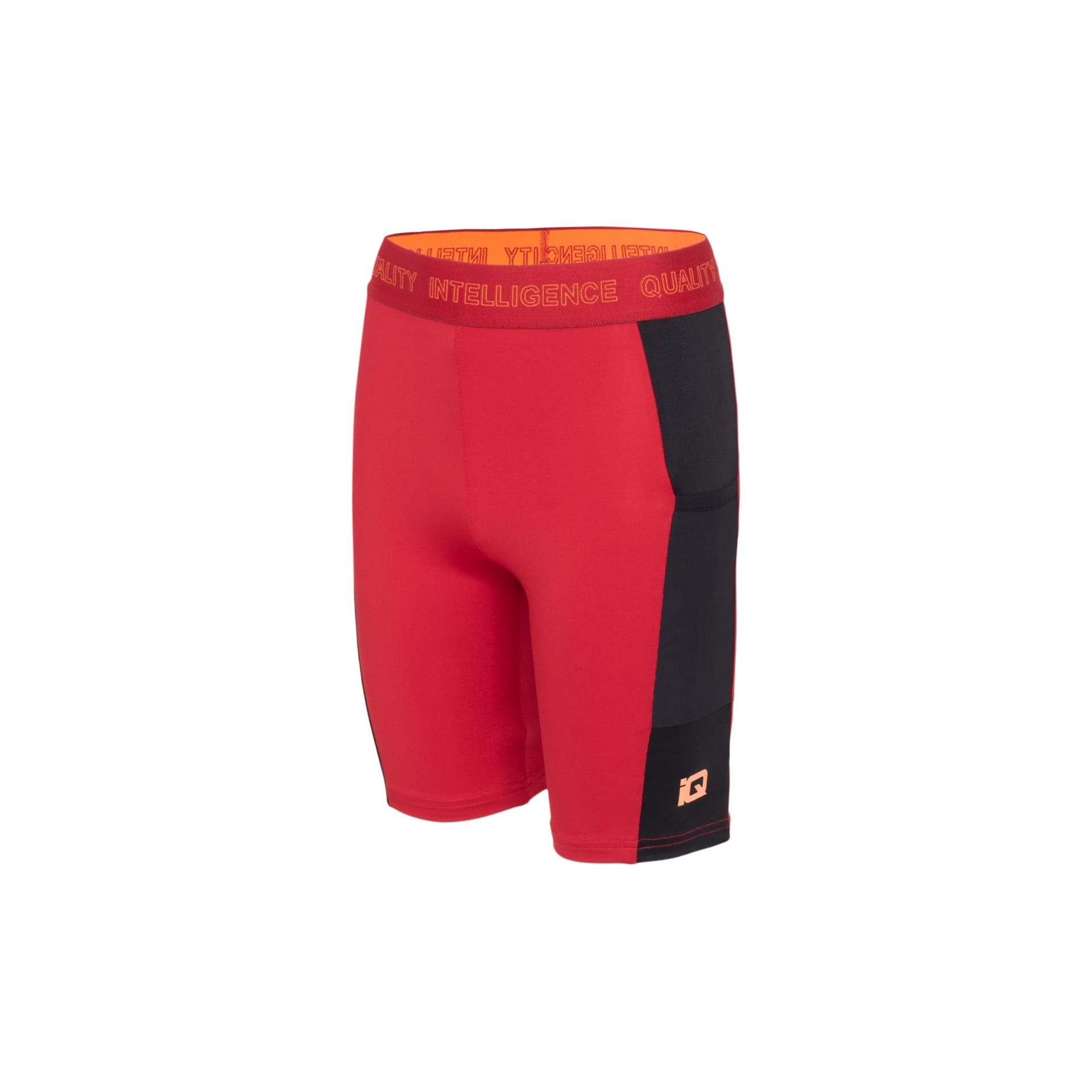 Legginsy dziecięce IQ Intelligence Quality Irny JRG paprykowo-czarne