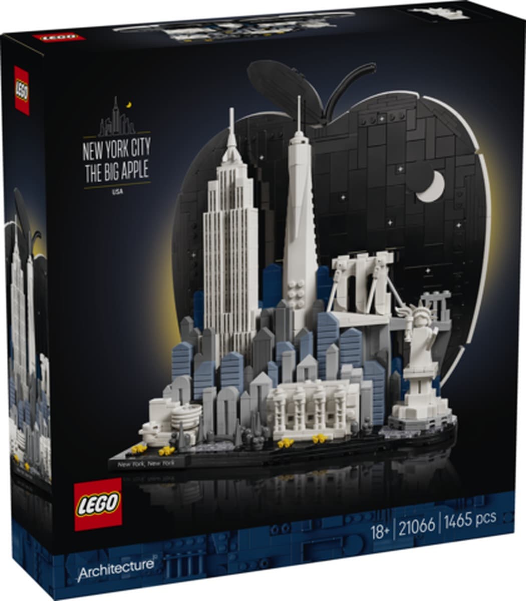 LEGO Architecture 21066 - Nowy Jork: Wielkie Jabłko