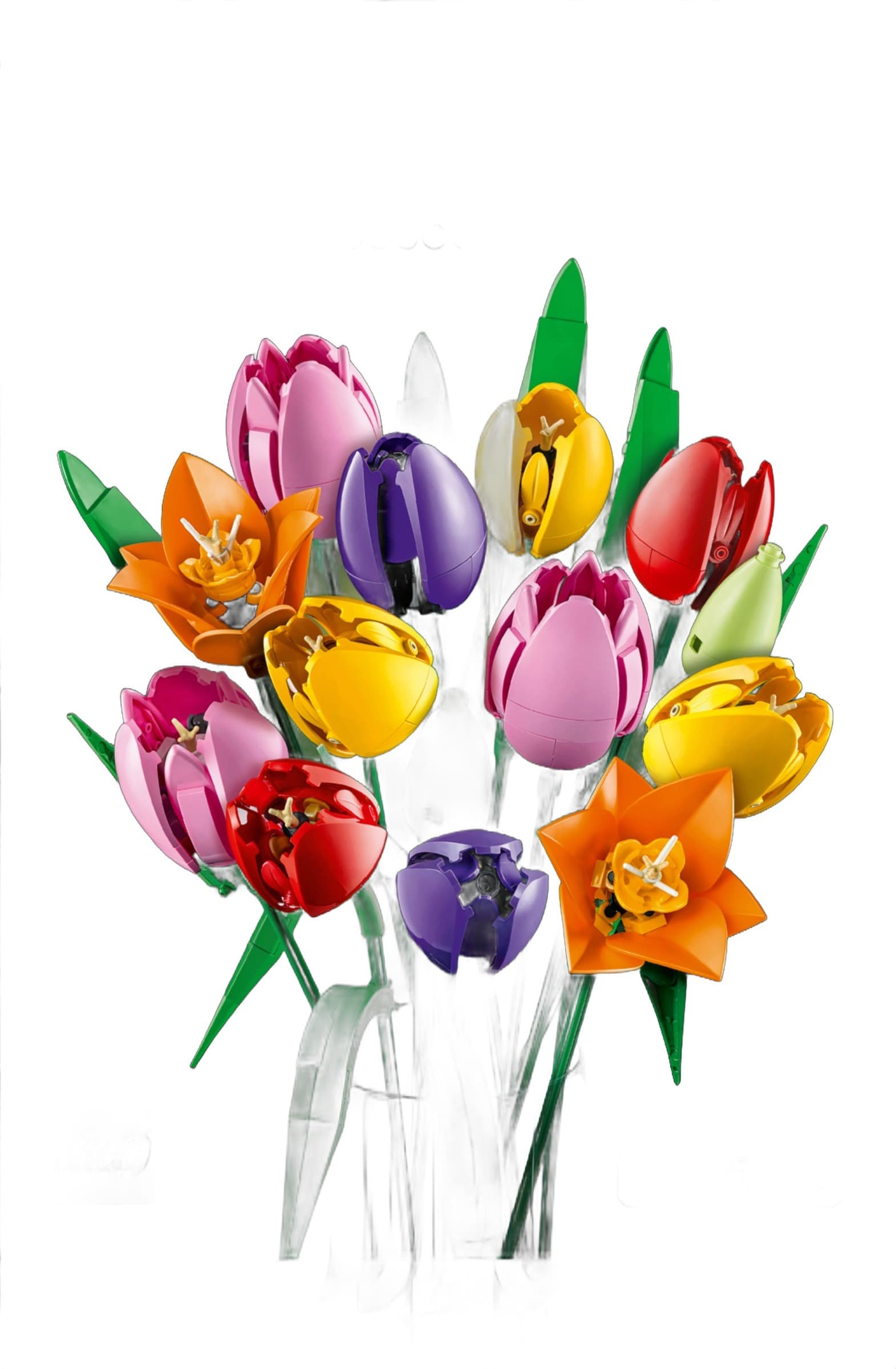 LEGO Botanical Bukiet tulipanów zestaw klocków 576 elementów