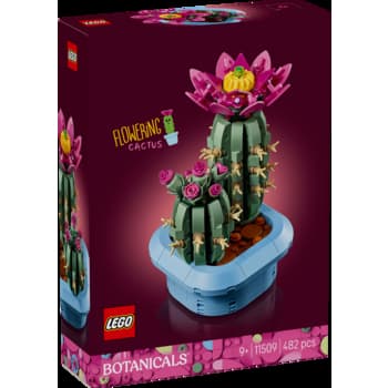 LEGO Botanical Kwitnący kaktus w doniczce zestaw klocków 482 elementy