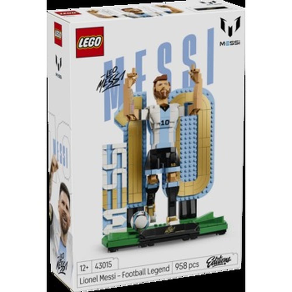 LEGO Editions 43015 Lionel Messi - piłkarska legenda