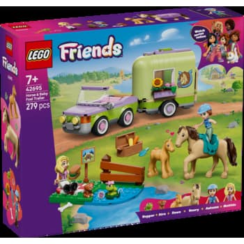 LEGO Friends Przyczepa do przewozu źrebaków zestaw klocków