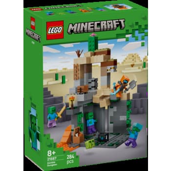LEGO Minecraft Loch zombie zestaw klocków 284 elementy