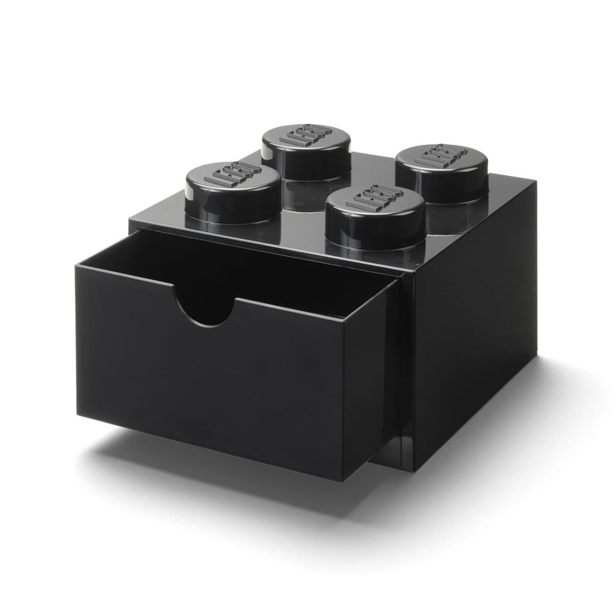 LEGO Pojemnik Klocek z Szufladą Czarny