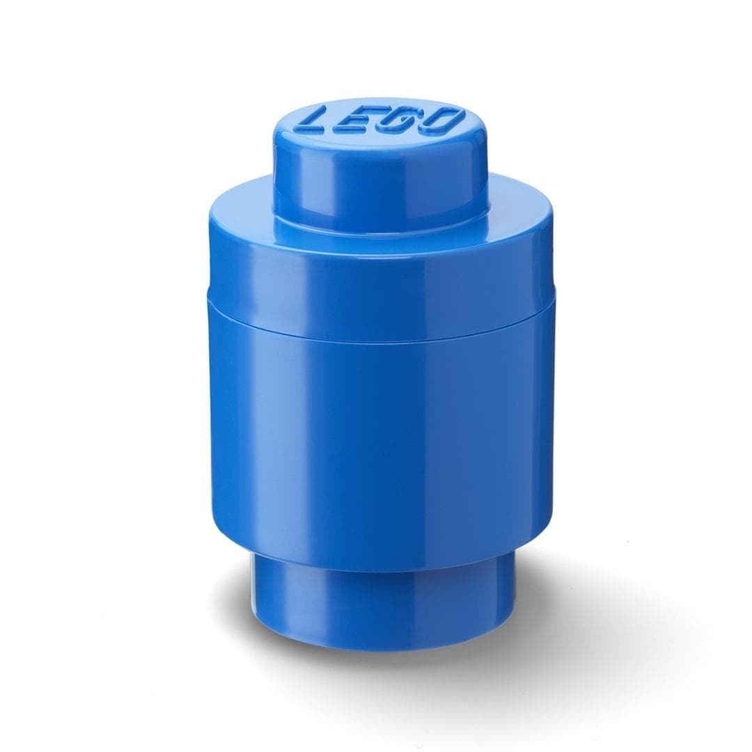LEGO Pojemnik na Klocki Okrągły Niebieski
