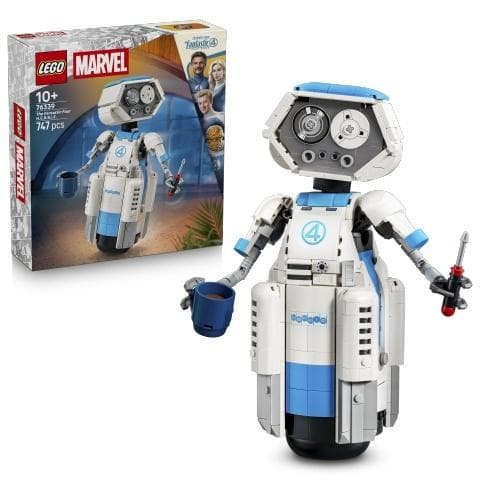 Zestaw klocków LEGO Fantastyczna Czwórka H.E.R.B.I.E. 747 elementów 10+